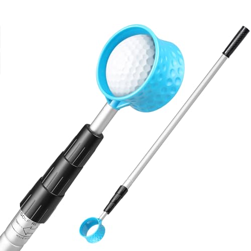 HOW TRUE Golf Ball Retriever, 12ft 15ft 18ft Aluminum Alloy