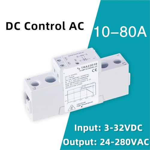 Relais statique DC AC intelligent ultra compact 25A à commutation silencieuse - 4