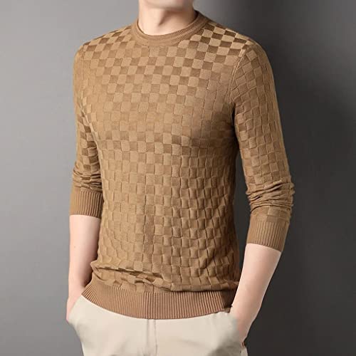 Pull en tricot à carreaux anti-froid pour ne plus sacrifier votre style