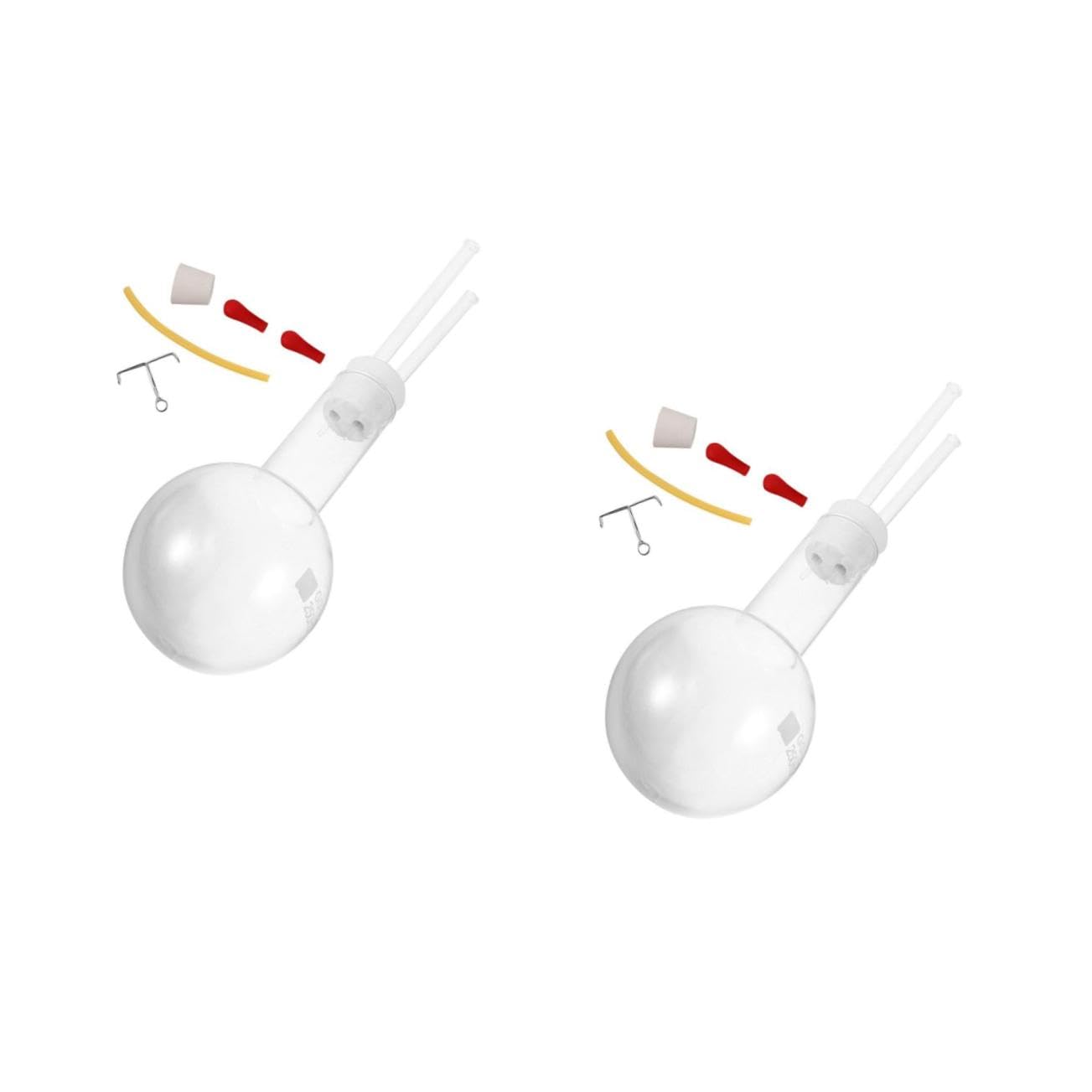 PRETYZOOM 2 Sätze Siphon Apparatus Chemie Demonstrationskit für Schule und Labor Tragbares Gaslöslichkeitsgerät Vielseitiges Unterrichtsmaterial für Oberstufe Interaktives Chemie-lehrmittel