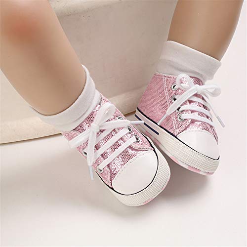 Save Beautiful Baby Girls Boys Canvas Sneakers Soft Sole High-Top Ankle Infant First Walkers Crib Shoes #TOP2