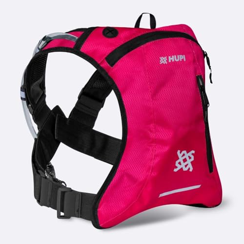 Mochila de Hidratação Hupi Huwe Lite Vermelho Neon com Refil, Cor: Vermelho, Tamanho: Unico