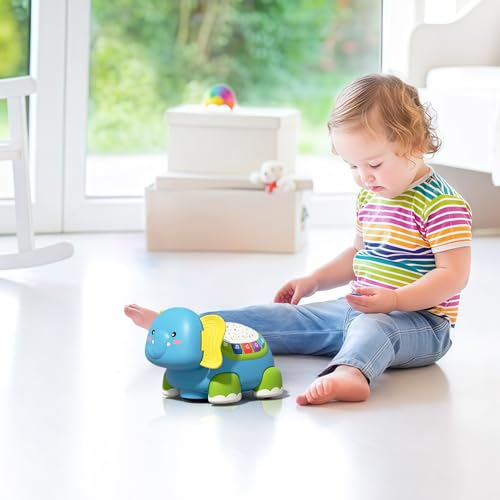 Apprentissage à ramper sans frustration grâce à cet éléphant interactif mobile - 2