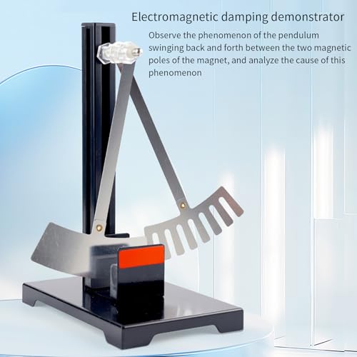 Amortiguador electromagnético didáctico para solucionar dudas de física en experimentos visuales 3