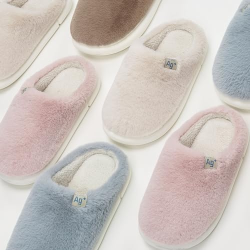 utune 冬用 暖かい スリッパ もこもこ ボア ファースリッパ 室内 あったか ルームシューズ 軽量 滑り止め 厚底 メンズ レディース かわいい おしゃれ の商品画像 5