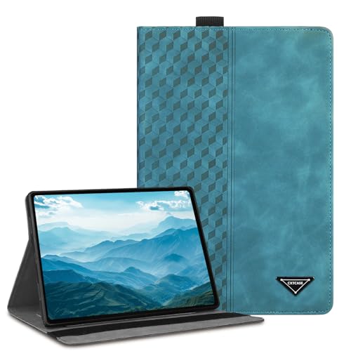 CXTCASE Funda para Samsung Galaxy Tab S5e 10.5' 2019 (SM-T720/T725), PU Protectora Carcasa con Función de Soporte para Samsung Galaxy Tab S5e 10.5' 2019 (SM-T720/T725), Verde