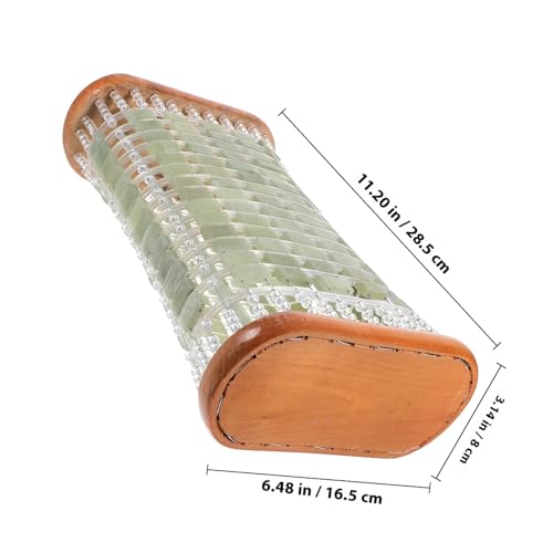 Oreiller d'été confortable en jade et bois GALPADA pour chambre