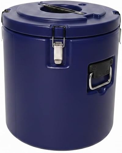 Insulated Food Transport Carrier Cooler Bucket, Heavy-Duty Thermal Food & Beverage Server Container
