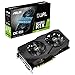 ASUS Dual Nvidia GeForce RTX 2060 12GB EVO OC Edition Gaming Grafikkarte (GDDR6 Speicher, PCIe 3.0, 2X HDMI 2.0b, 1x DVI, 1x DisplayPort 1.4a, DUAL-RTX2060-O12G-EVO) 90YV0CH7-M0NA00