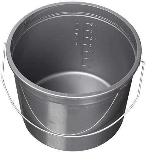 Encore Plastics 01605 Promotional Pail, 5 Quart, Silver Pack of 2