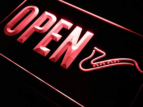 ADVPRO Open Jazz Live Music Bar Pub Beer LED Neon Sign Red 24 x 16 Inches st4s64-j818-r