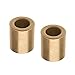 Othmro Bearing Sleeve 6mm Bore x 10mm OD x 12mm Length Self-Lubricating Sintered Bronze Bushings 10PCS
