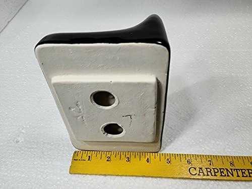 Black Ceramic Soap Dish Tray Shower Bathtub Vintage Mid Century Modern Kohler Color K111 #TOP4