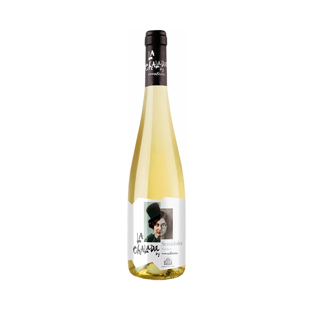 LA CHALADA Halbtrockener Weißwein Verdejo LA CHALADA D.O. Rueda Flasche 75 cl. 4er Pack