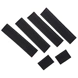 HAMPPLIES Almohadillas de Fieltro para Patas de Silla 6 Unidades Antideslizantes para Muebles, Protectores para Suelos de Madera, Deslizadores Silenciosos para Sillas de Oficina y