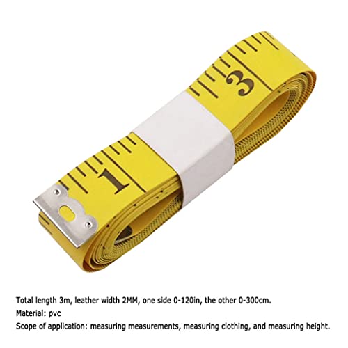 Cinta Métrica Flexible 300 cm Doble Escala para Costura miniatura 6
