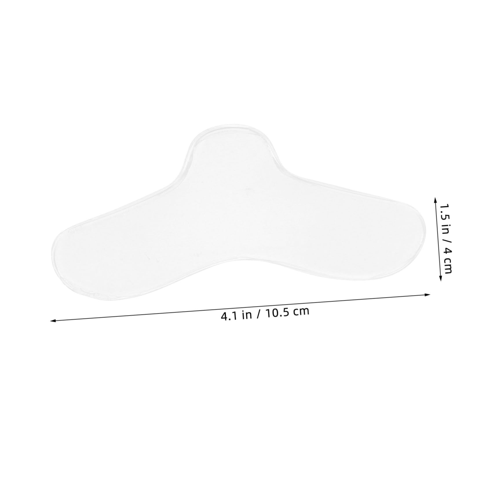 BESPORTBLE 20pièces Coussinets Nasaux Ajustables Pour Lunettes De Cyclisme Et Confort Pour Pont Nasal Amortisseurs De Pression Pour Lunettes De Vélo