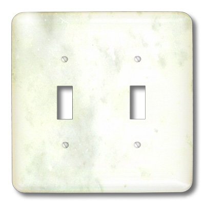 Plaque d'interrupteur effet granit blanc Carrara haut de gamme pour intérieur raffiné