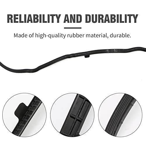 Image of 12030-5A2-A01 Engine Valve Cover Gasket Set Replacement for Honda Accord 2DR EX EXL LX-S Models 2013-2017, Replacement for 4DR EX EXL LX Sport Models 2&4-Door 2.4L K24 P /N 2013-2014