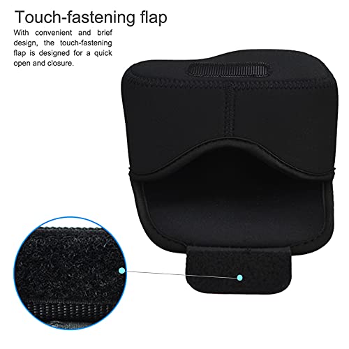 Jjc Soft Neoprene Digital Camera Case Pouch Compact Bag Protector With Anti-Lost Inner Strap For Sony Zv-E10 A6500 A6400 A6300 A6100 A6000 A5500 A5100 With E 16-50Mm Lens #TOP4