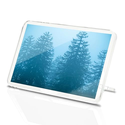 Classic Rectangle Magnet with Stand - Monkey Puzzle Trees Winter Fog - Fridge Locker Office Whiteboard Toolbox #51477