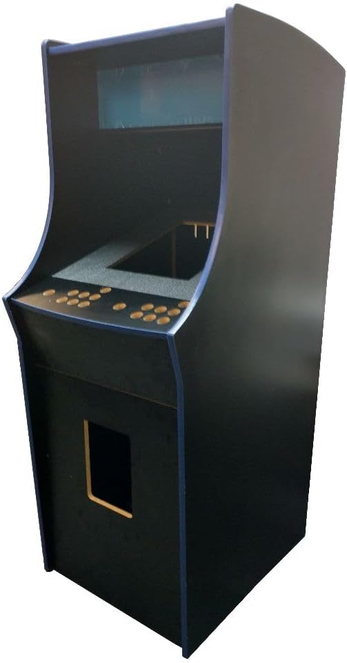 RetroArcade.us Upright Arcade Game Full Size Cabinet Ready to Assemble Cabinet Kit, Jamma and MAME Ready