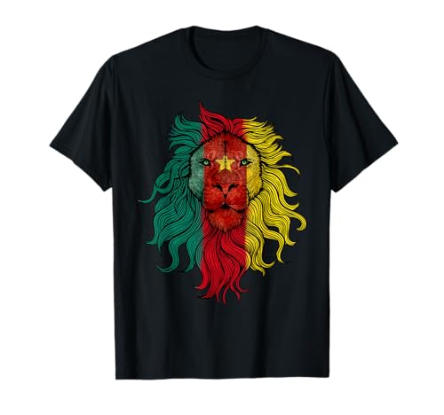 Lion drôle du Cameroun - Lion du Cameroun T-Shirt