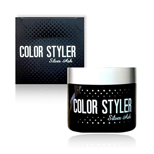 Hair Color Styler Wax 90ml Silver Ash Haircolor Wax