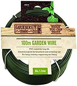 Gardman 14010 Garden Wire - General Purpose, Green, 100 m
