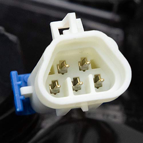 Image of TRQ 2 Piece Headlight Assembly Set Driver & Passenger Side Compatible with Chevrolet Malibu 2004-2007 Malibu Classic LS Classic LT 2008 GM2502235 GM2503235 15851372 15851373