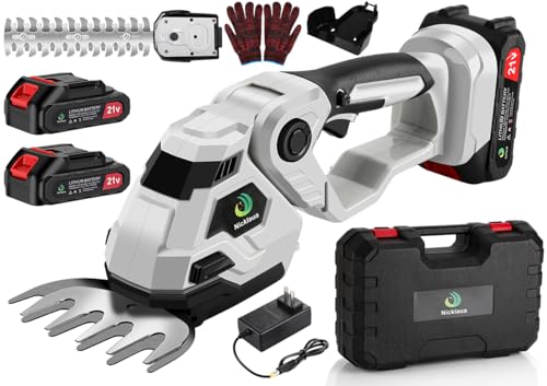 Cordless Hedge Trimmer,2 in 1...