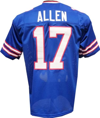 Custom Stitched Blue Josh Allen Youth Jersey Size Youth Large