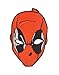 Gemelolandia | Toppe Termoadesiva Deadpool 9 x 6 cm | Patch Stickers Adesivi per Abiti, Giacche, Pantaloni, Camicie e Oggetti in Tessuto | Per Decorare e Facili da Applicare