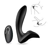 Eştîmúlådộr Prộştåtå Varita vibrante Masajeador para espalda Cuello Hombro Tejido profundo Camiseta Impermeable para hombres Pr-ôstàté Màssàgér Vibración Butt PlUG 2 Potentes Motores