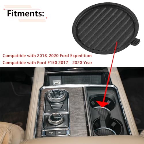 Portavasos para consola Ford F150 y Expedition miniatura 2