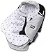 Bellochi Nid D'ange Bebe - Chanceliere Cosy Universelle - Couverture pour Nacelle Poussette Landau Siège Auto - par ex. Maxi-Cosi Römer Cybex - OEKO-TEX - Nunki Star