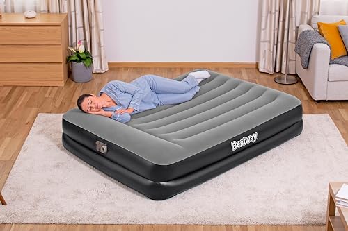 Bestway Luftbett Premium+ Queen-Size 203x152x46 cm mit eingebauter Pumpe