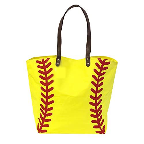 Bolso tote de lona Cocomo Soul para softball | Regalo para mamá de equipo de softball miniatura 1