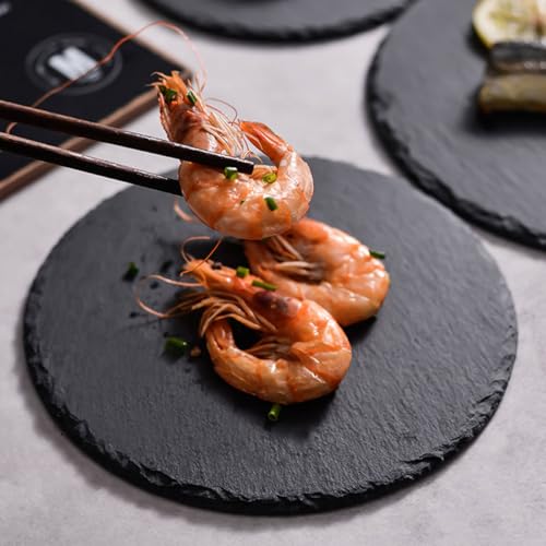 Plato redondo natural para sushi 22.5 cm KALLORY miniatura 7