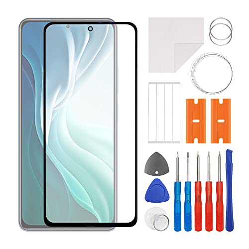 Réparer vitre cassée Mi 11i avec cette lentille avant en verre et kit outils