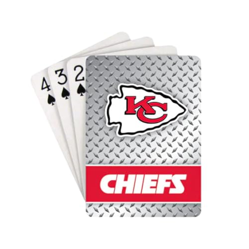 Mazo de naipes Kansas Chiefs (2 mazos) miniatura 3