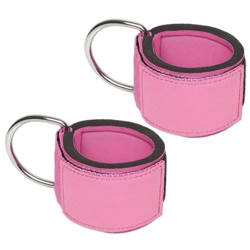 DECORNIJIA 2 Stück Neopren Knöchelriemen Verstellbare Fitness Fußschlaufen mit Haken und Ringen Atmungsaktiv rutschfest für Kabelzug und Widerstandstraining zu Hause und Draußen Rosa DECORNIJIA 2 Stück Neopren Knöchelriemen Verstellbare Fitness Fußschlaufen mit Haken und Ringen Atmungsaktiv rutschfest für Kabelzug und Widerstandstraining zu Hause und Draußen Rosa