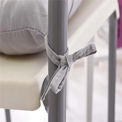 Cojines para sillas de jardín para solucionar el asiento duro con fundas lavables y suaves 5