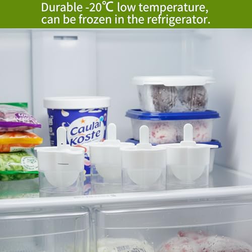 Moldes para hielo redondos de silicona 4 unidades miniatura 5