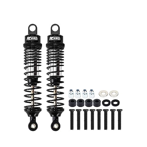 Amortisseur Axial SCX10 RCAWD anti-fuite en aluminium pour éliminer les rebonds du crawler 1/10