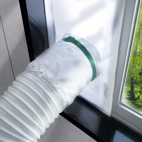 LOVIGA Portable Air Conditioner Window Kit, Window Vent Kit Seal Kit for Portable Air Conditioner...