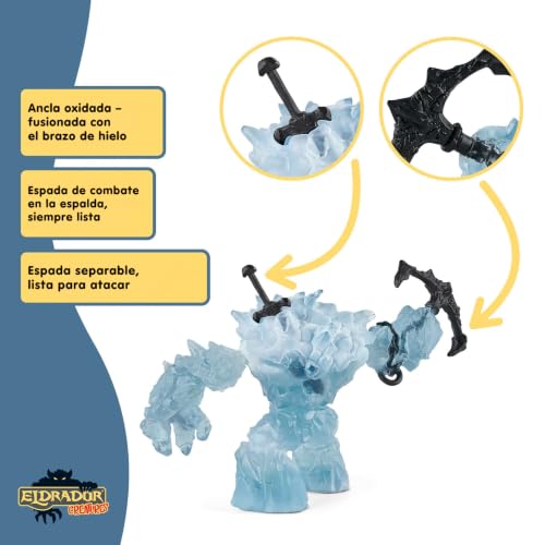 Miniatura 4 de Schleich 70146 Gigante De Hielo, A Partir De 7 Años, Eldrador Creatures - Figura, 24 X 9 X 14 Cm