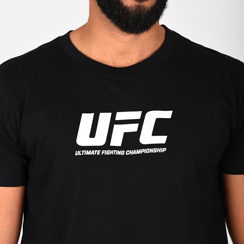 UFC T-Shirt Homme Coupe Athlétique et Textile Respirant