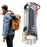 Compagnon résistant intempéries : avec un matériau PC durable, la lampe de poche porte-clés peut résister chocs et intempéries, intègre une conception étanche, restant un choix fiable pour les activités de plein air ou les besoins urgents.