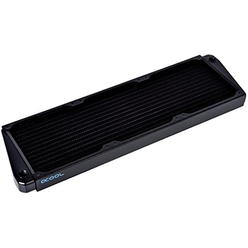 Alphacool NexXxos ST30 Full Copper X-Flow Radiator, 420mm, Triple Fan, Black